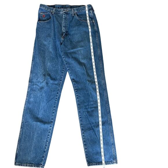 Wrangler Ruger Jeans 38x36 USA Made Straight Leg Denim Vintage Western - Picture 5 of 6